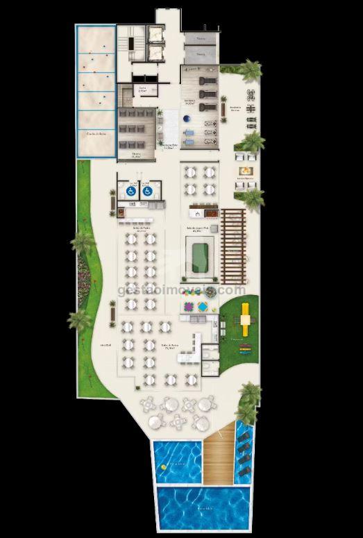 Apartamento a venda no Estrelatto Residence 